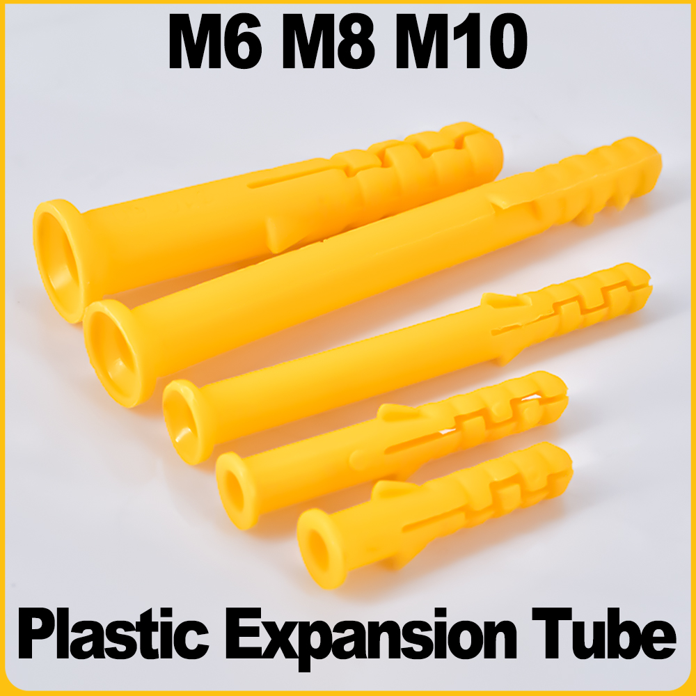 Woodworking On Youtube - M6 M8 M10 Yellow Plastic Expansion