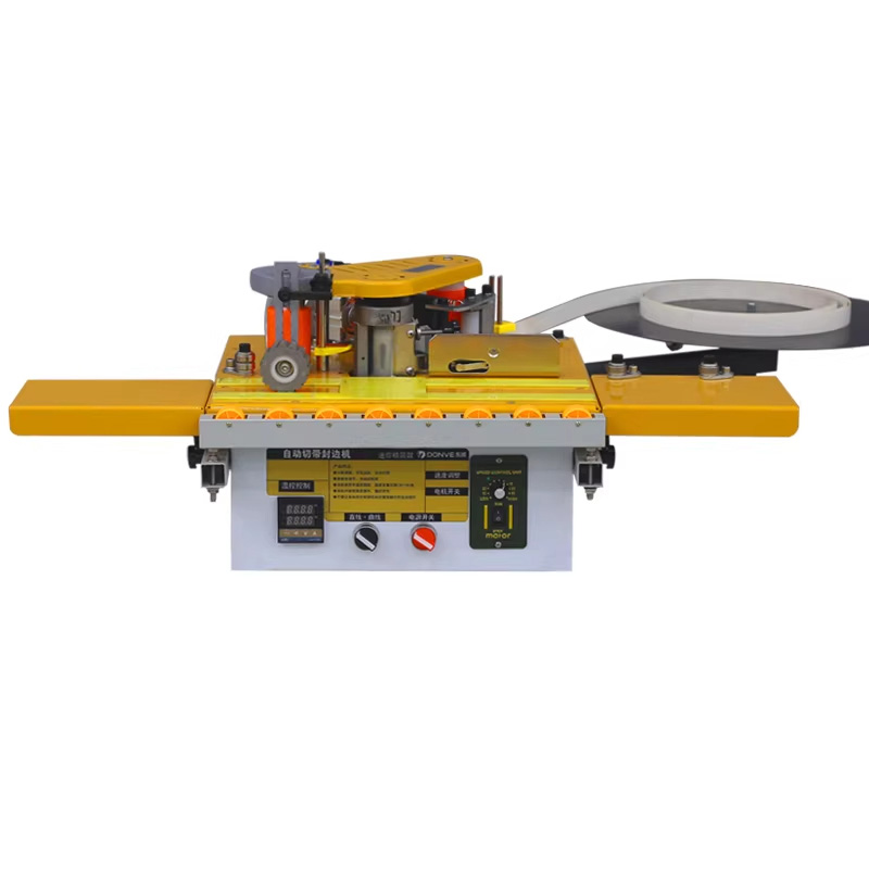 Woodworking Glue Applicator - Curved Edge Banding Machine 220V Woodworking