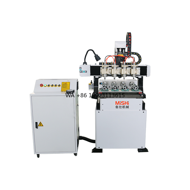 Woodworking Cnc Router Machine Price - Small Multi Head 4 Axis Mini