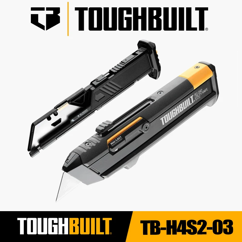 Woodworking Magazine - TOUGHBUILT TB-H4S2-03 Reload Utility Knife With