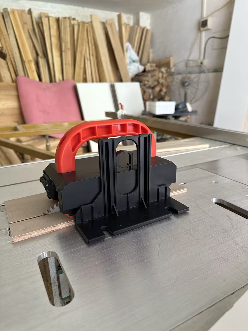 Woodworking Jointer - Table Saw Push Block Pusher Adjustable
