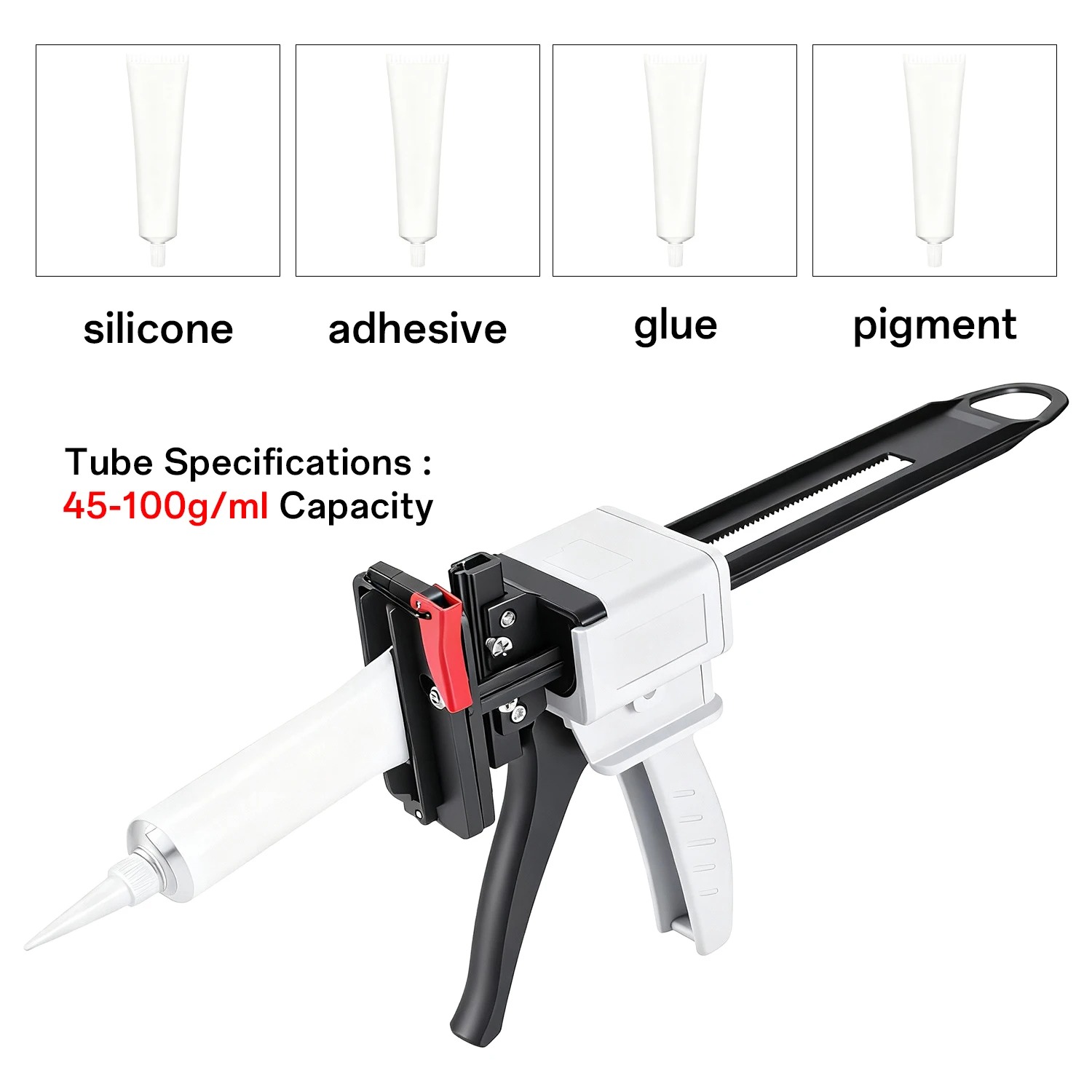 Woodworking Glue Applicator - Heavy Duty Manual Silicone Sealant Gun