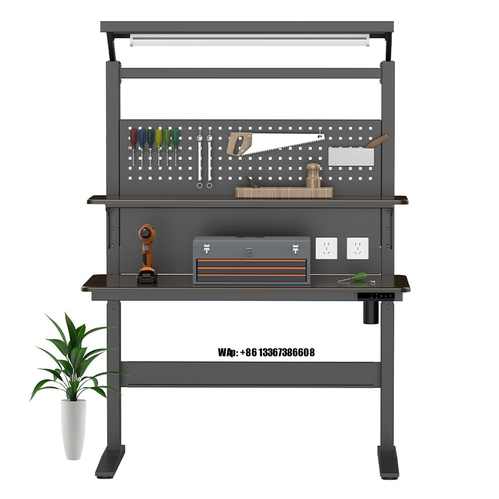 Woodworking Bench - Height Adjustable Floor Standing Work Table