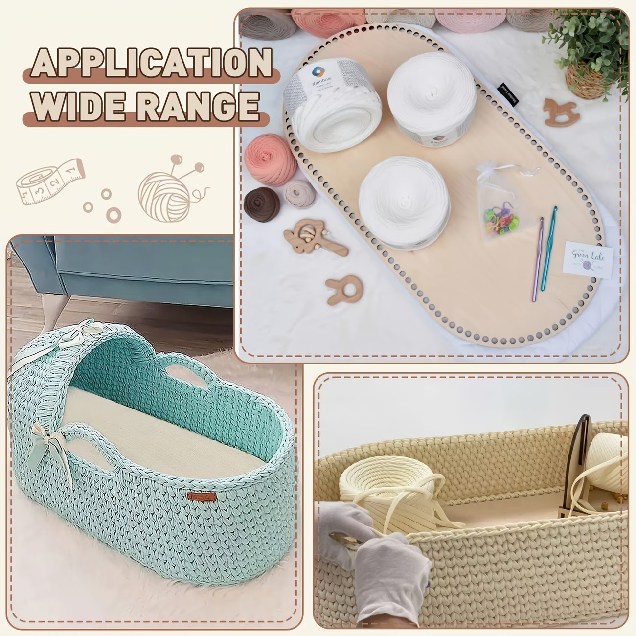 Woodworking Hobbies - Large Moses Basket Wooden Base, Wooden