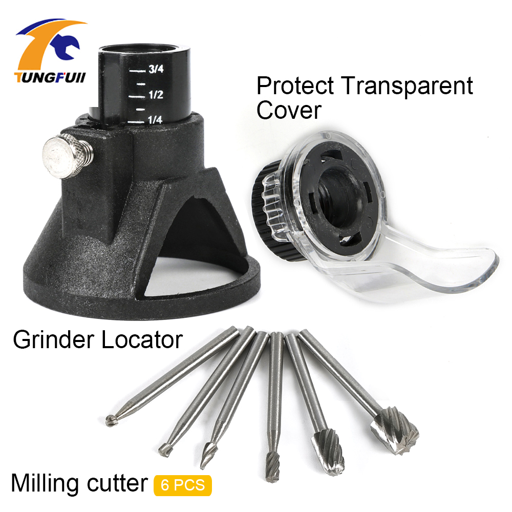 Woodworking Veneer Cutter - Tungfull DREMEL Grinder Protective Cover Carved