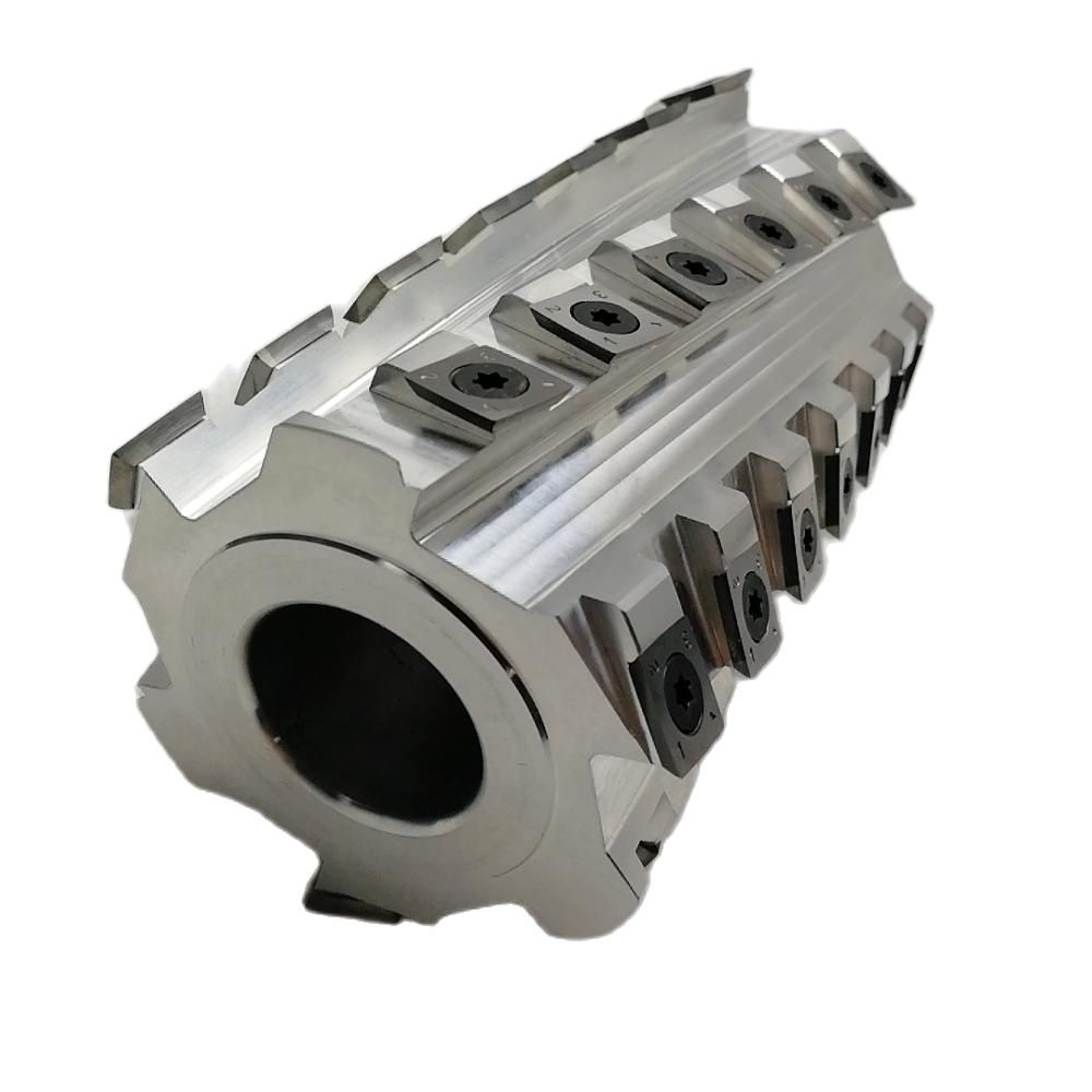 Woodworking Jointer - Indexable Spiral Cutterhead Helical Cutter Head