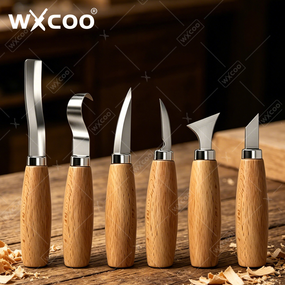 Woodworking Equipment - WXCOO Ergonomic Wood Carving Hook Chisel