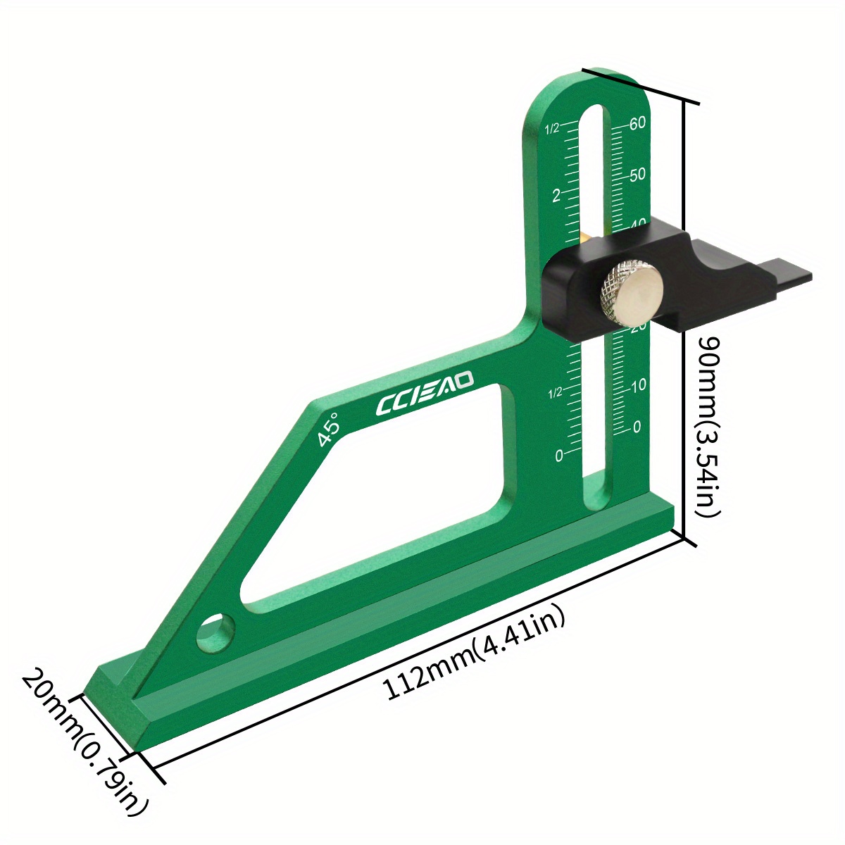 Aluminum Alloy Height Gauge 0- - Woodworking Equipment ulasan dan harga