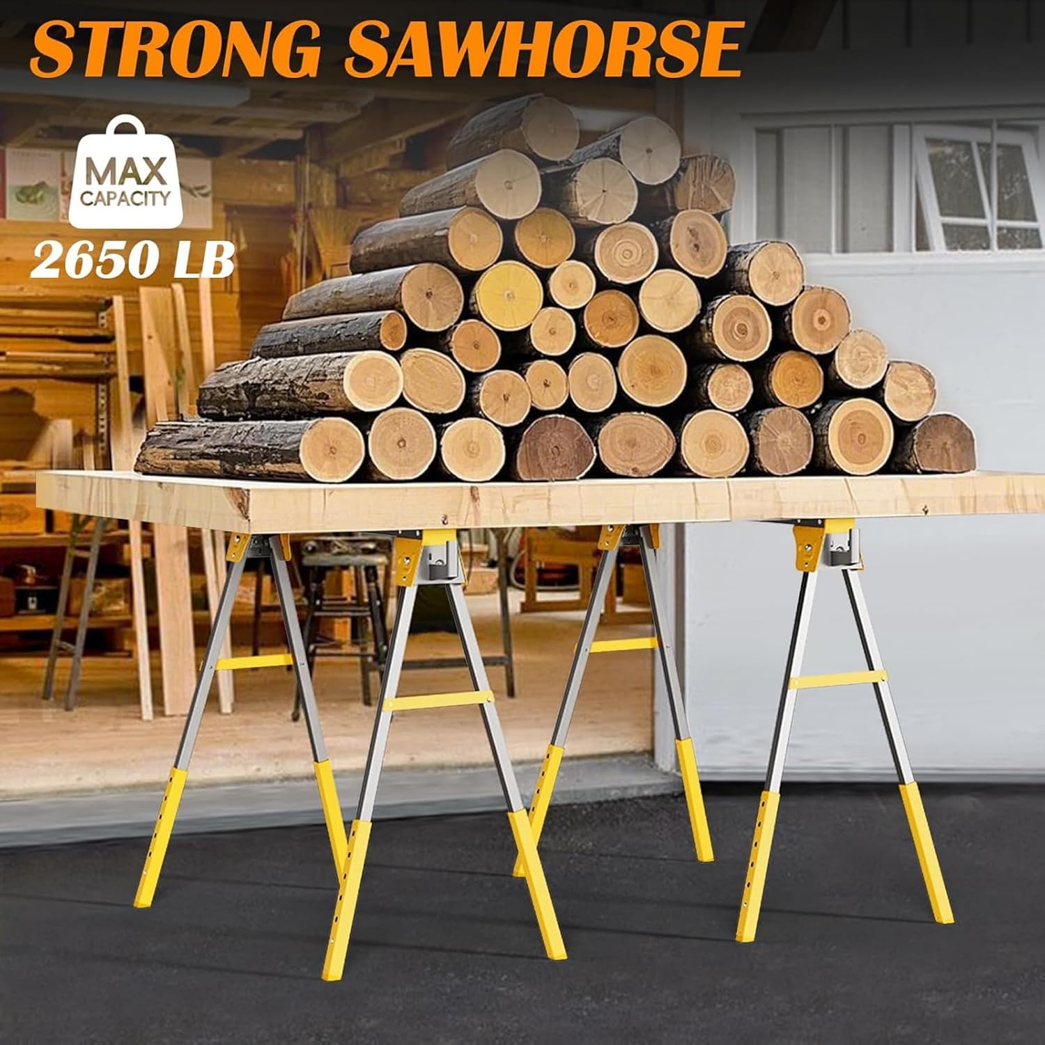 Adjustable Height Sawhorse Two - Woodworking Bench ulasan dan harga