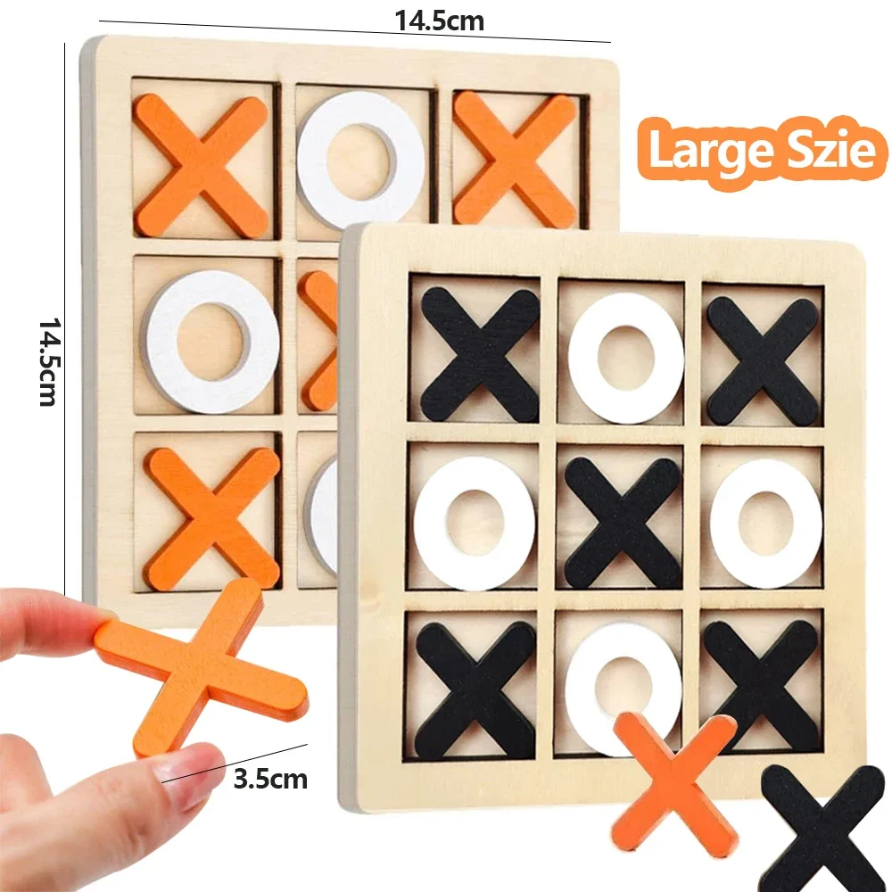 Wooden XO Tic Tac Toe Game Min - Woodworking For Kids ulasan dan harga