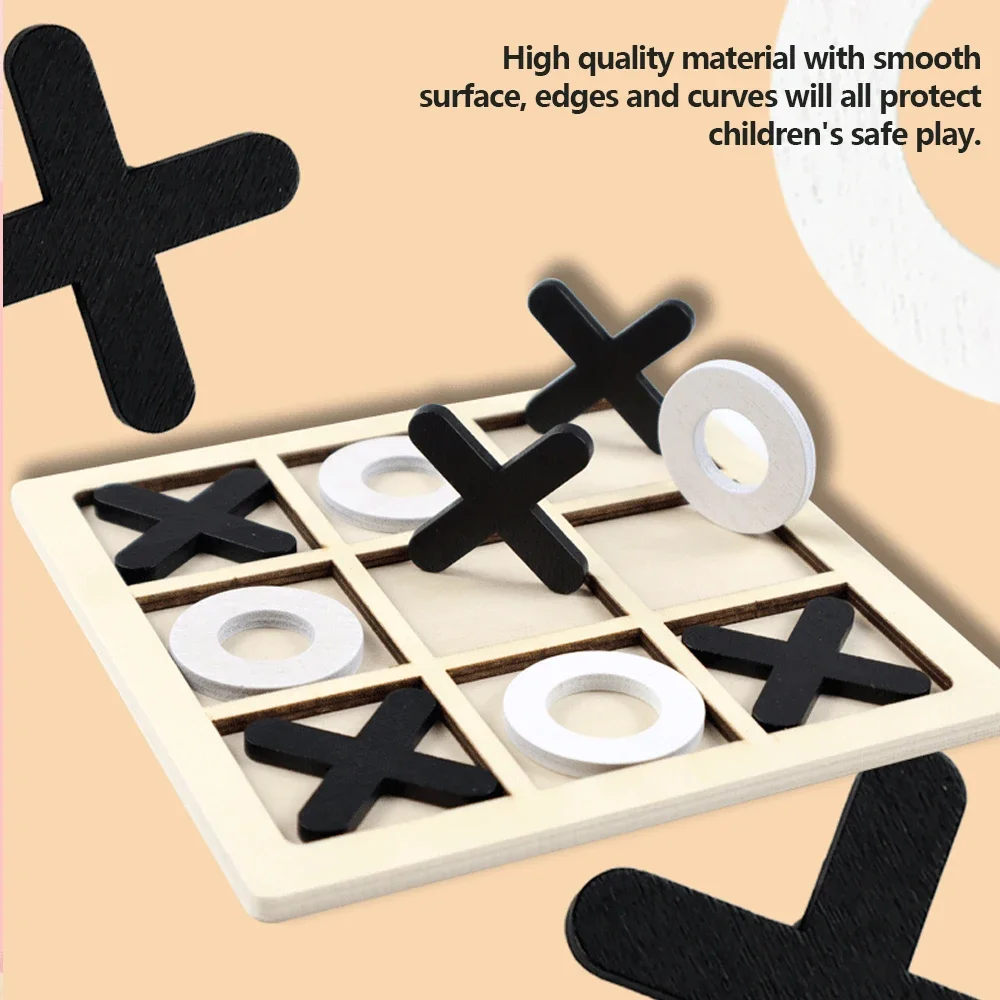 Wooden XO Tic Tac Toe Game Min - Woodworking For Kids ulasan dan harga