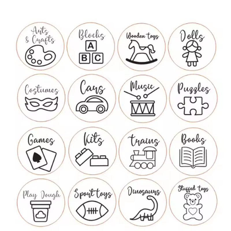 Wooden Storage Tags Nursery De - Woodworking Hobbies ulasan dan harga