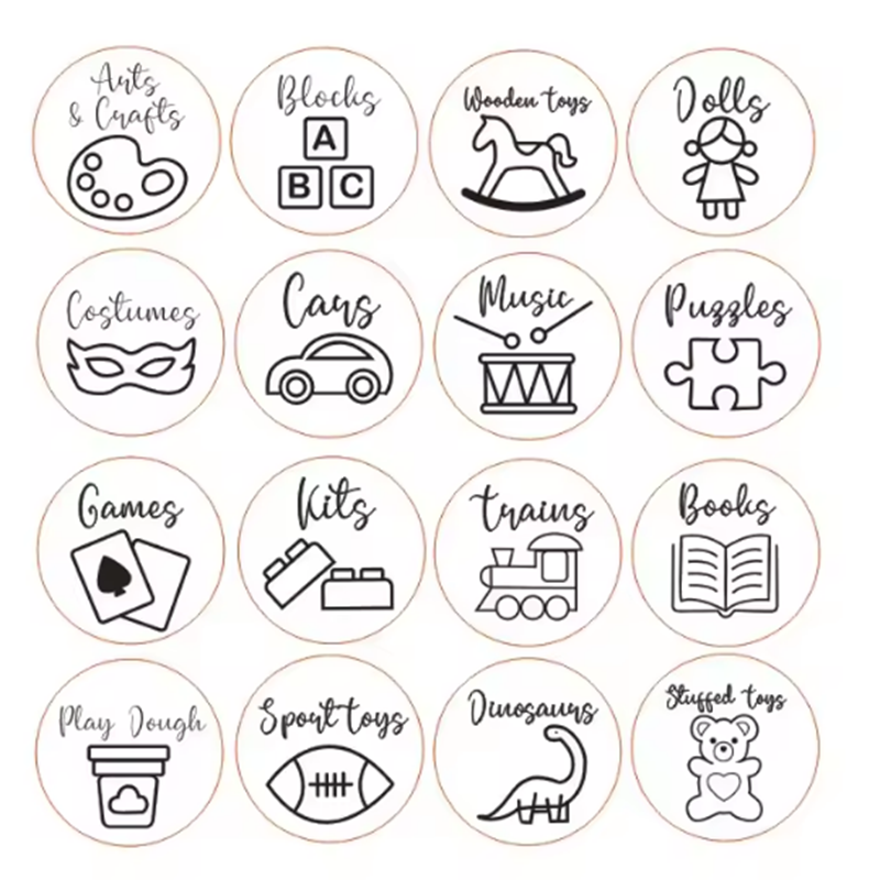Wooden Storage Tags Nursery De - Woodworking Hobbies ulasan dan harga