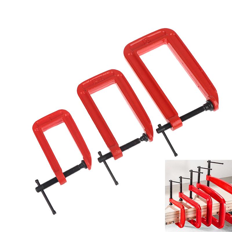 G Clamp Deep Reach C Clamp 1/1 - Woodworking Industries ulasan dan harga
