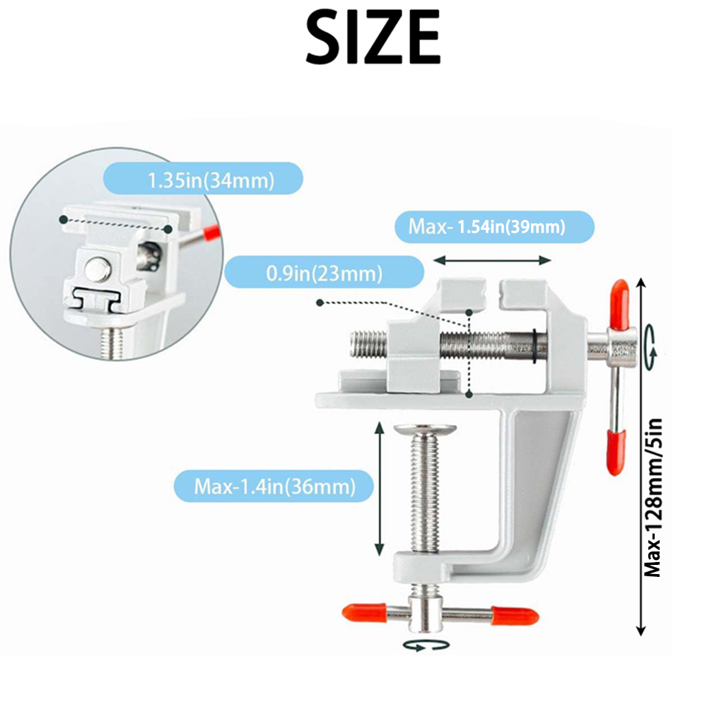 Mini Bench Vise Muliti-Funcati - Woodworking Quotes ulasan dan harga
