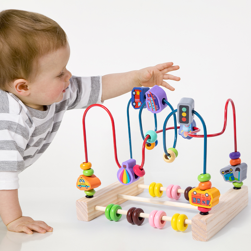 Montessori Toys Wooden Roller  - Woodworking For Kids ulasan dan harga