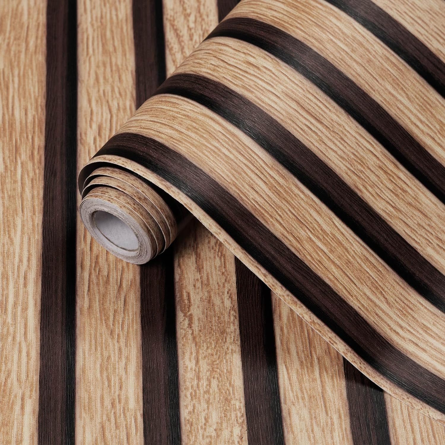 Natural Wood Peel and Stick Wa - Woodworking Zone ulasan dan harga