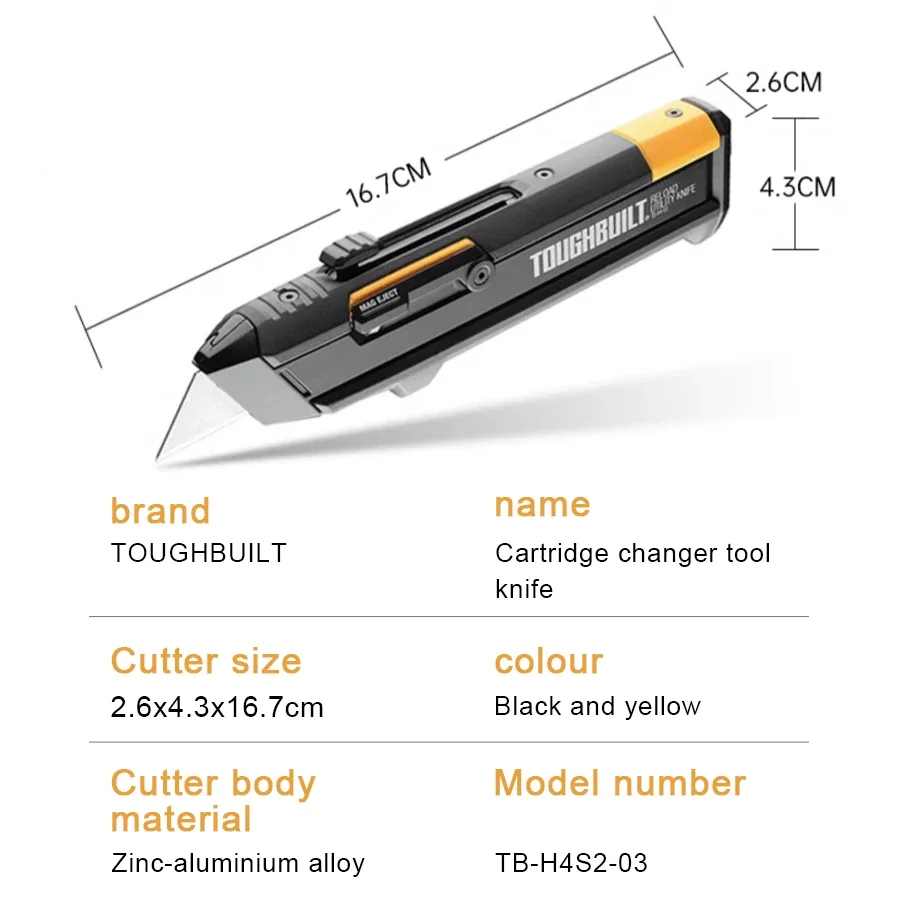 TOUGHBUILT TB-H4S2-03 Reload U - Woodworking Magazine ulasan dan harga
