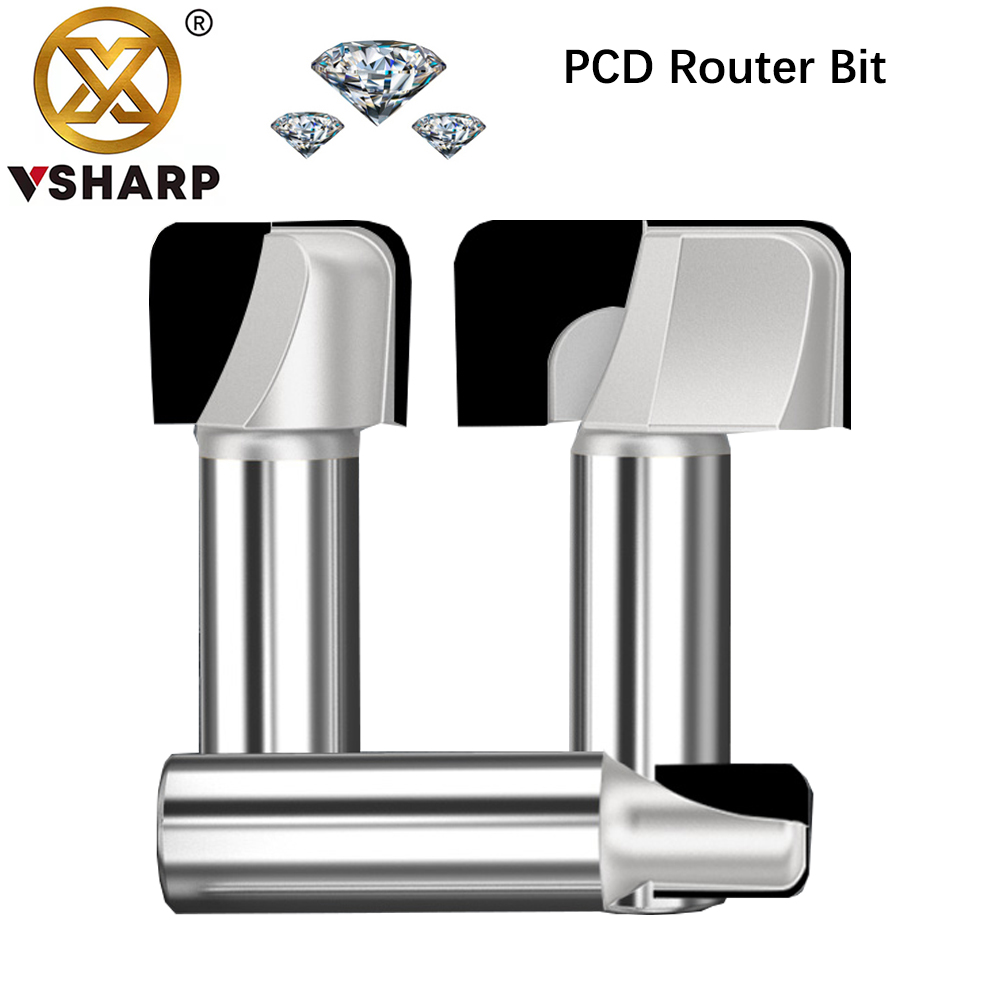 Vsharp PCD Double Arc Round Bo - Woodworking Quotes ulasan dan harga