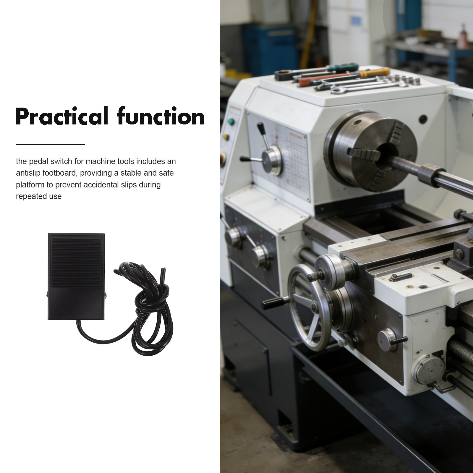 Momentary Foot Pedal Switch fo - Woodworking Industries ulasan dan harga