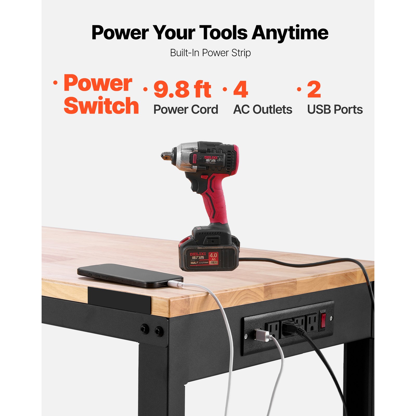 Adjustable Height Workbench 61 - Woodworking Bench ulasan dan harga