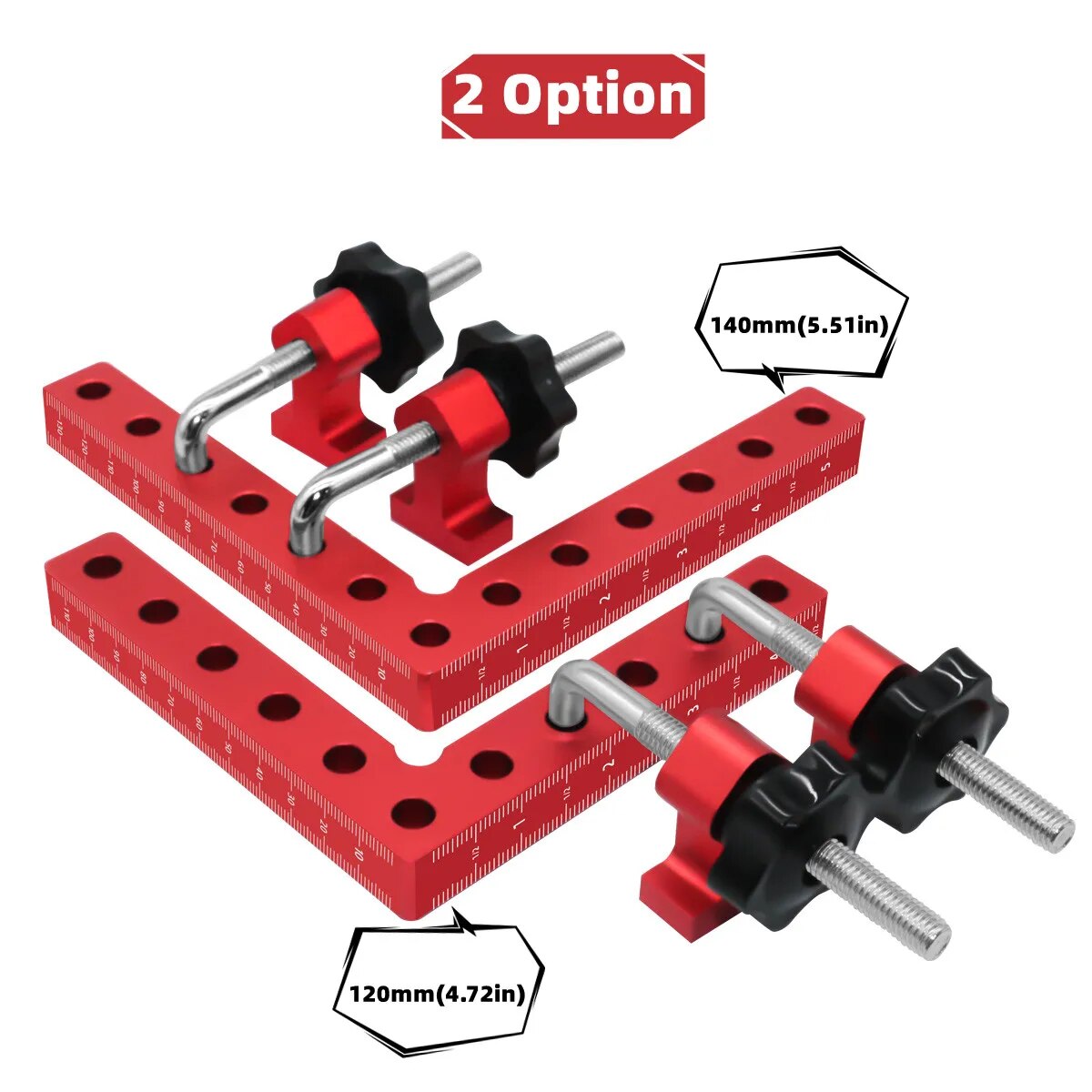 1 Set 90 Degree Positioning Sq - Woodworking Right Angle Clamp ulasan dan harga