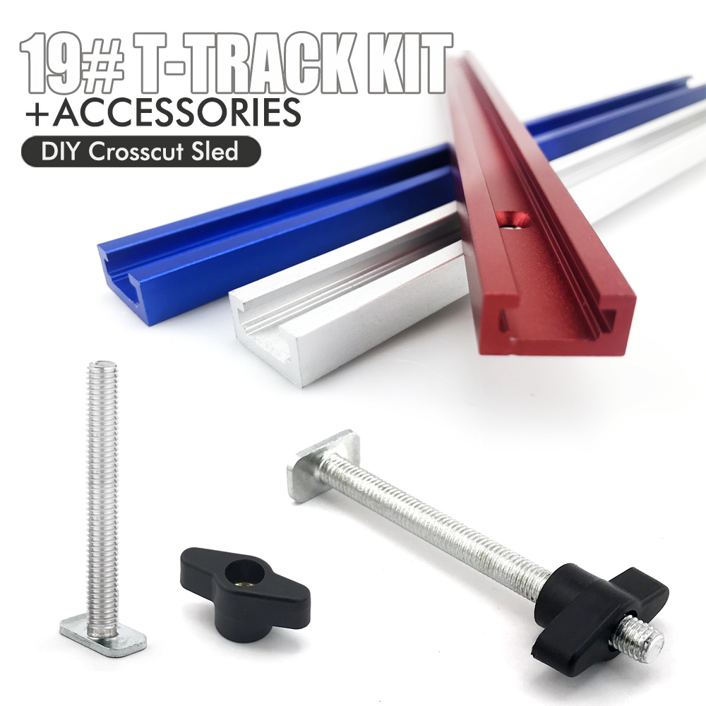 Woodworking 19# T-track Kit an - Woodworking Bench ulasan dan harga