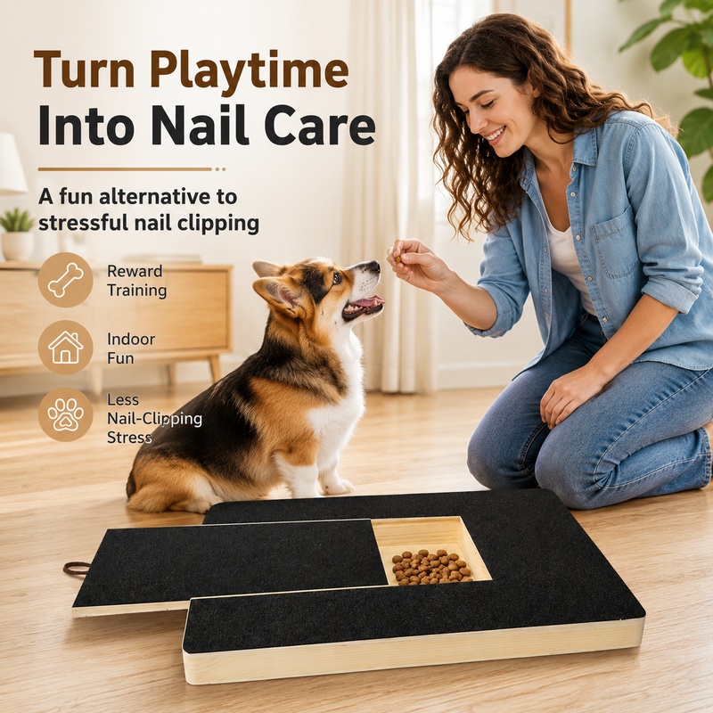 Wooden Dog Nail Scratch Board  - Woodworking Magazine ulasan dan harga