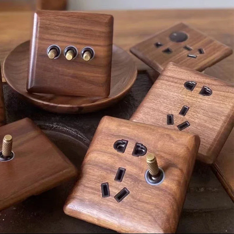 T&i Wood Switch Socket, 86 Wal - Woodworking Zone ulasan dan harga