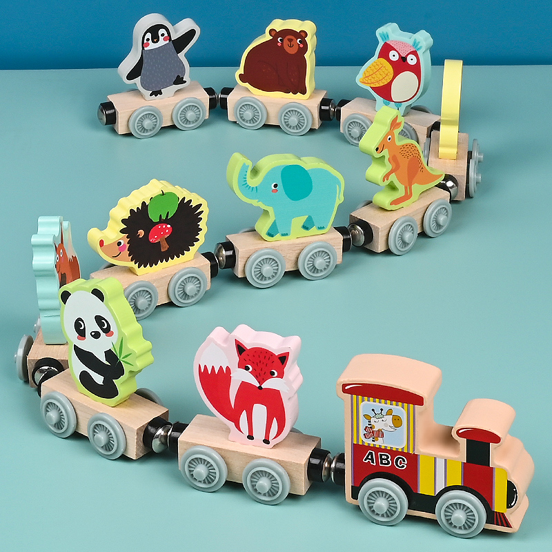 Magnetic Wooden Small Train To - Woodworking For Kids ulasan dan harga