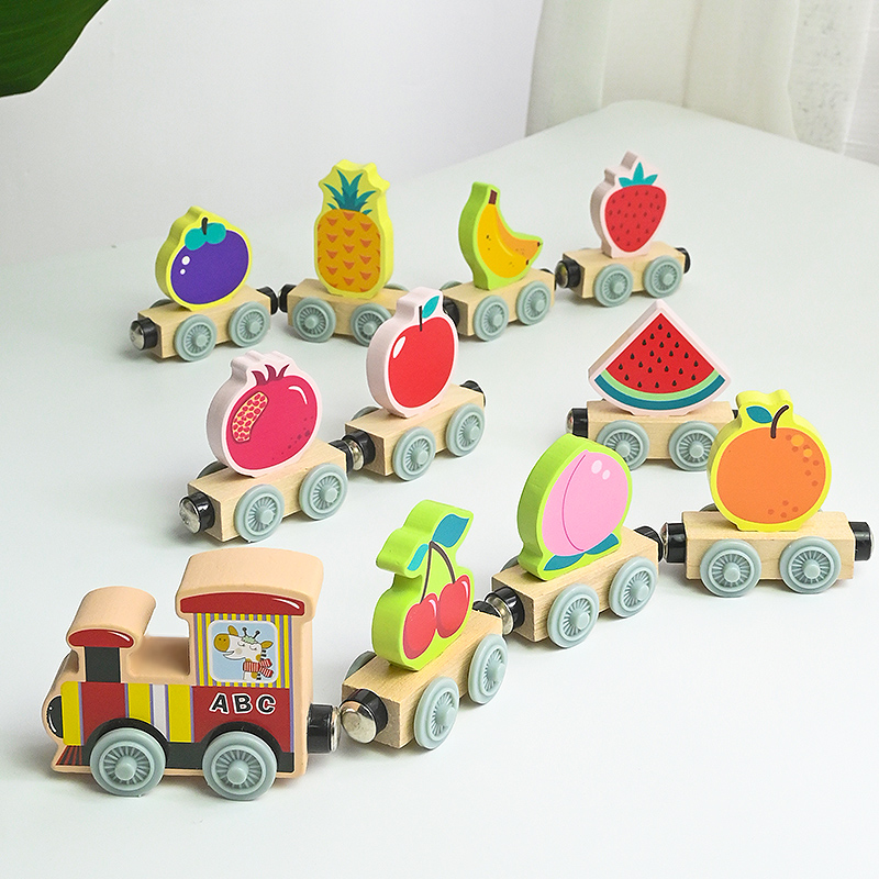 Magnetic Wooden Small Train To - Woodworking For Kids ulasan dan harga