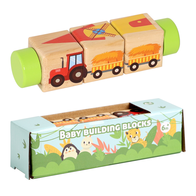1pcs Baby Wooden Rotating Anim - Woodworking For Kids ulasan dan harga