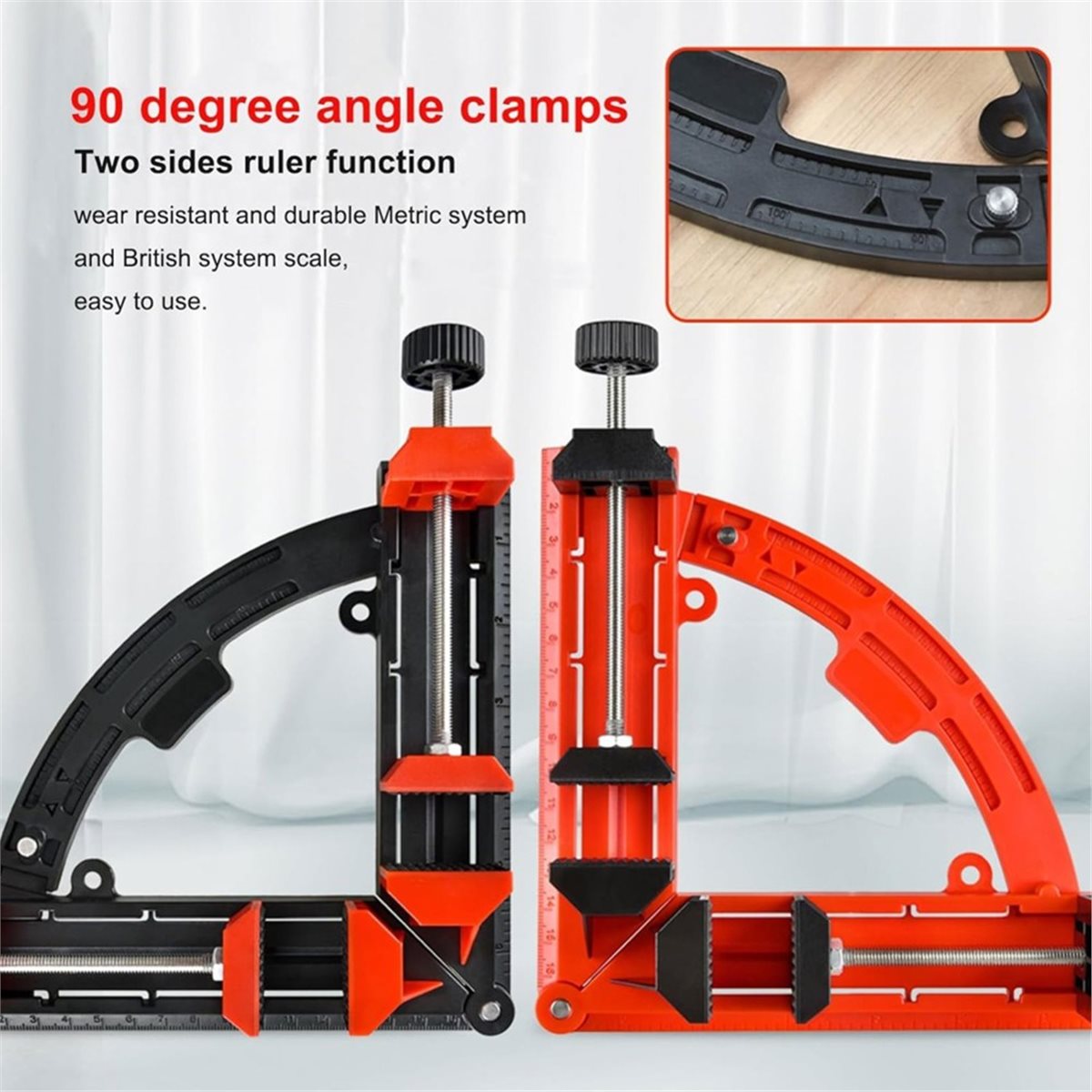 Home Tool Corner Clamp for Woo - Woodworking Right Angle Clamp ulasan dan harga