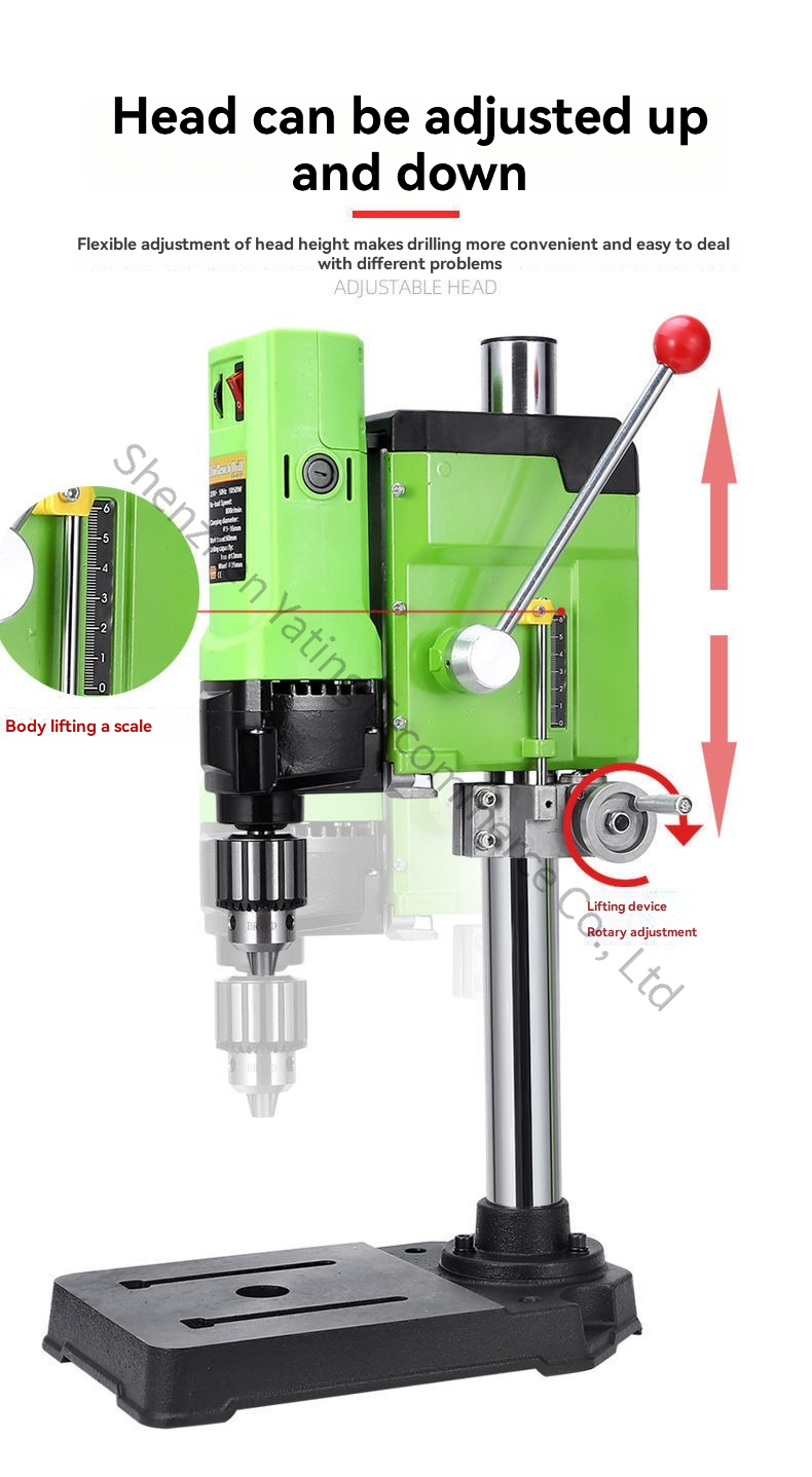 220V 1050W Upgraded Bench Dril - Woodworking Bench ulasan dan harga