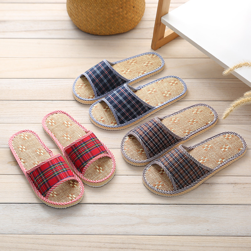 Indoor Slippers Grass Mat Home - Woodworking For Kids ulasan dan harga