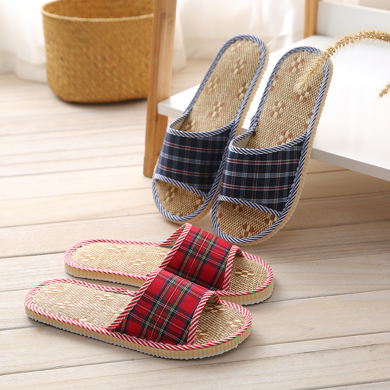 Indoor Slippers Grass Mat Home - Woodworking For Kids ulasan dan harga
