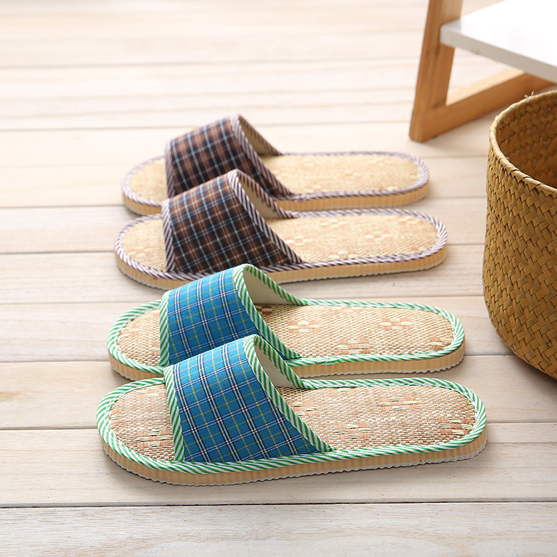 Indoor Slippers Grass Mat Home - Woodworking For Kids ulasan dan harga