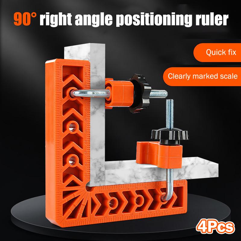 ●4Pcs 3in 90 Degree Right Angl - Woodworking Right Angle Clamp ulasan dan harga
