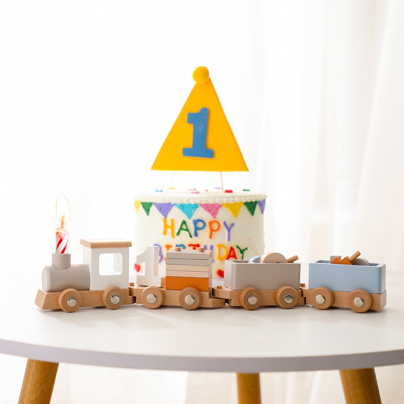 Wooden Train Birthday Toy Simu - Woodworking Hobbies ulasan dan harga