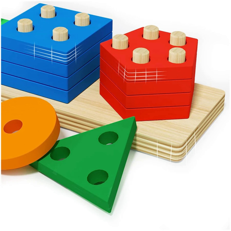 Montessori Wooden Toys Color S - Woodworking For Kids ulasan dan harga