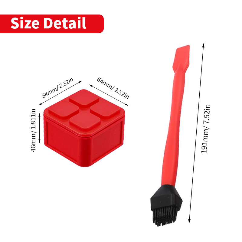2pcs Silicone Glue Brush Kit W - Woodworking Glue Applicator ulasan dan harga