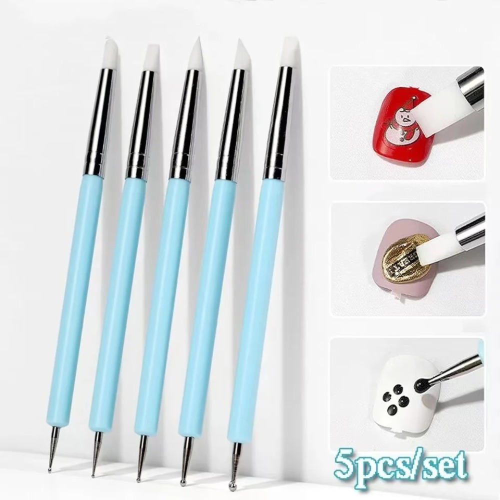 5PCS Silicone Clay Sculpting T - Woodworking Nails ulasan dan harga