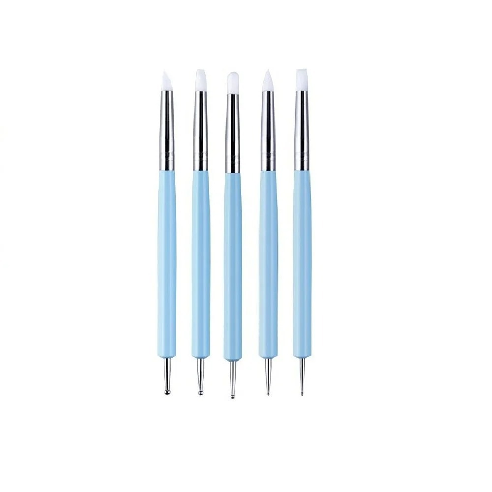 5PCS Silicone Clay Sculpting T - Woodworking Nails ulasan dan harga