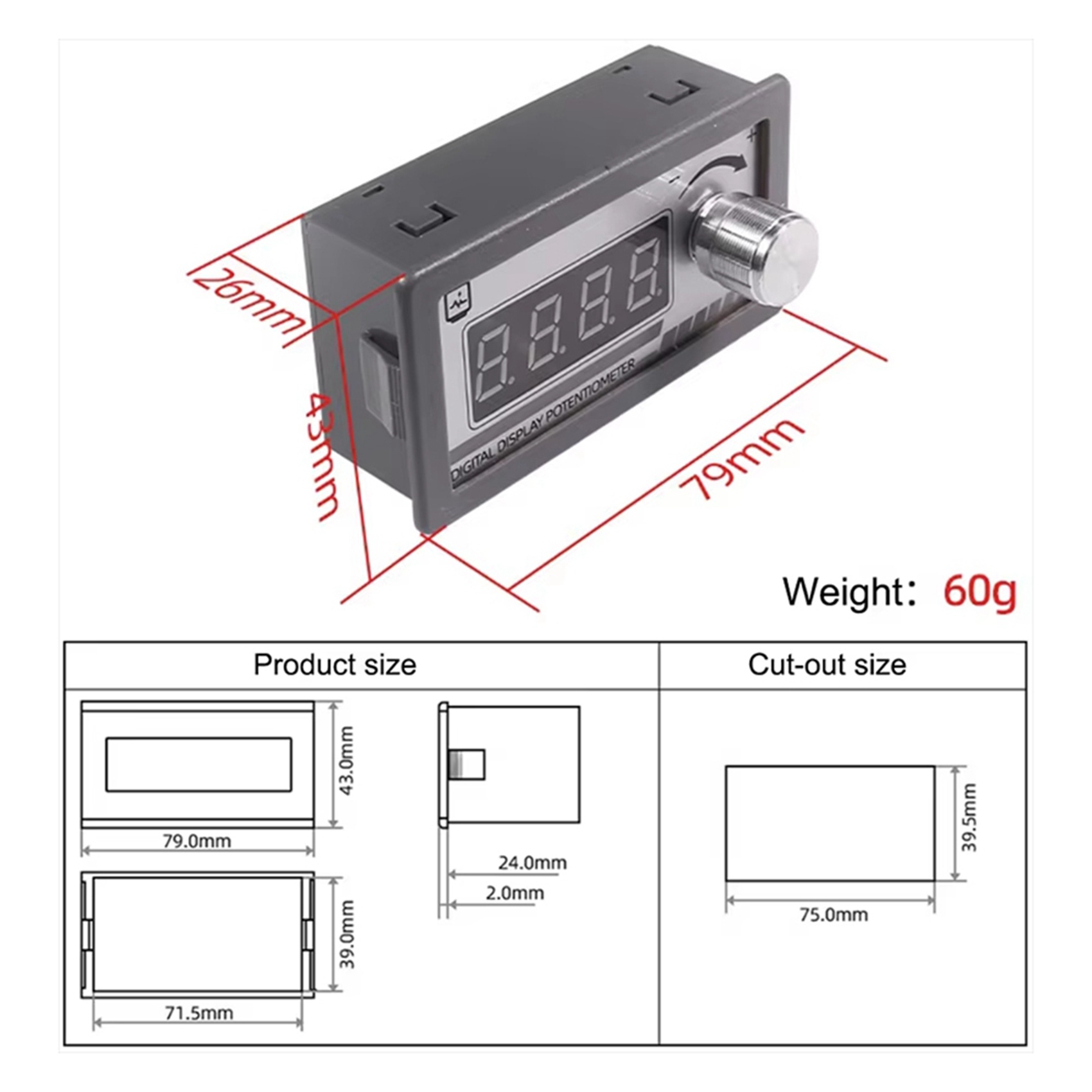 Premium-4X Digital Display Pot - Woodworking Simulator ulasan dan harga