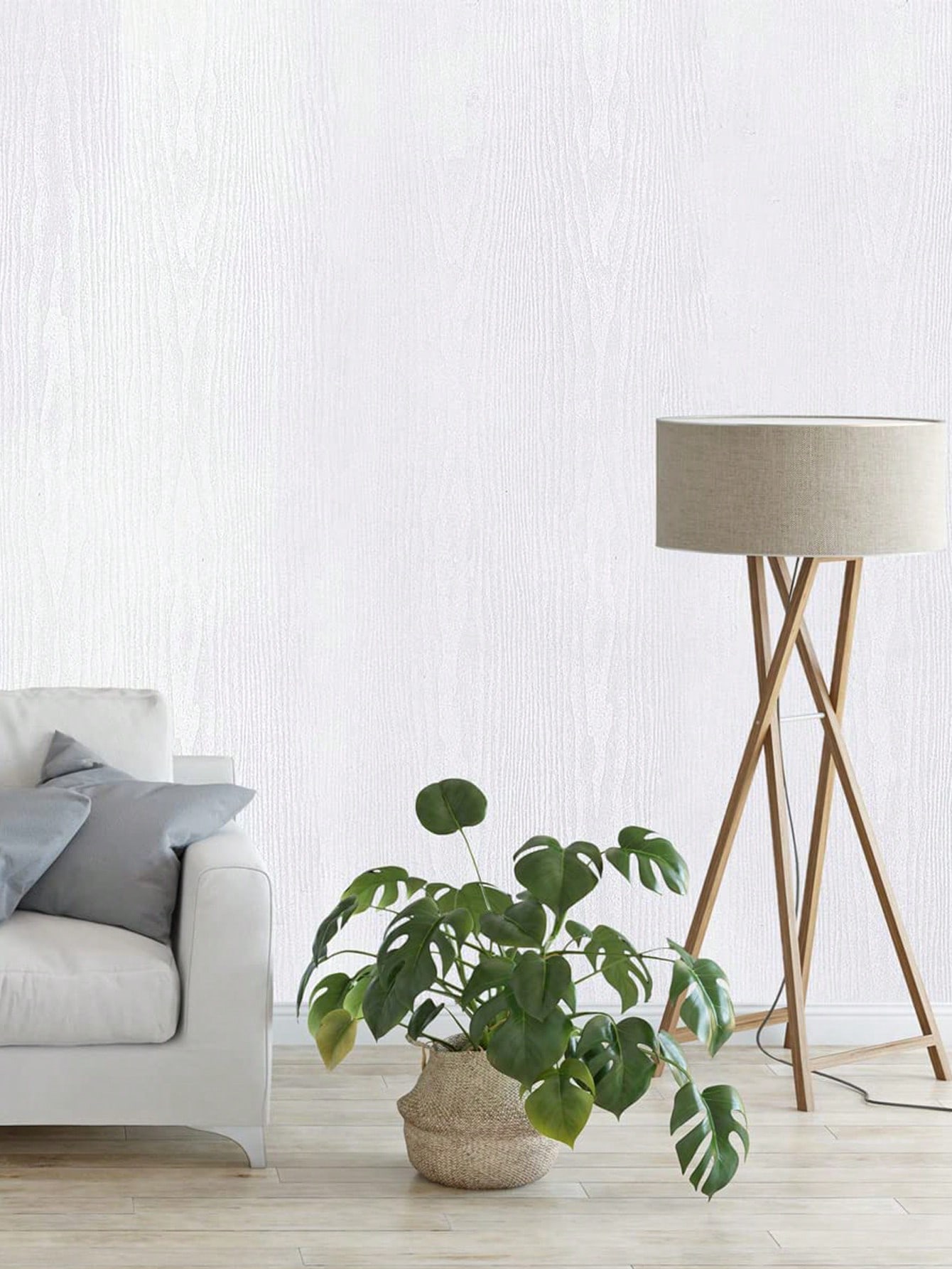 30cm/40cm/50cm vinyl white woo - Woodworking Zone ulasan dan harga