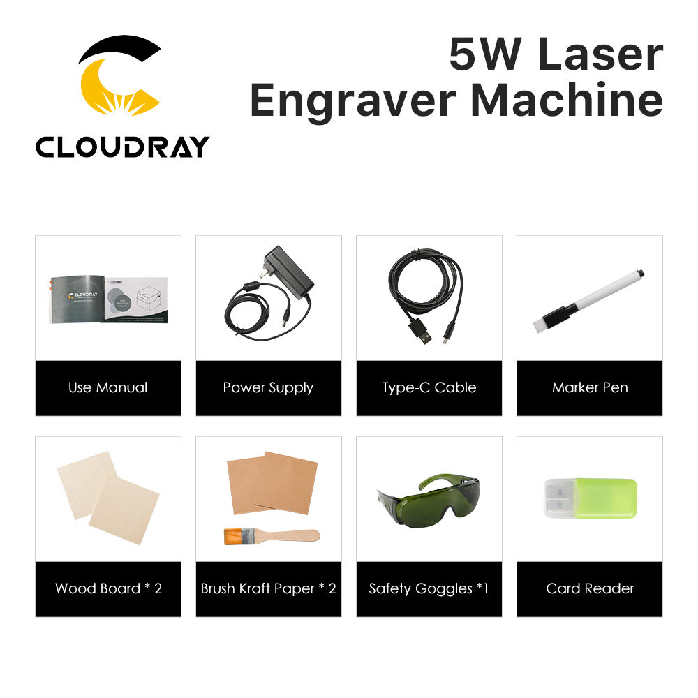 Cloudray Laser Engraver BM1 Ma - Woodworking Laser ulasan dan harga