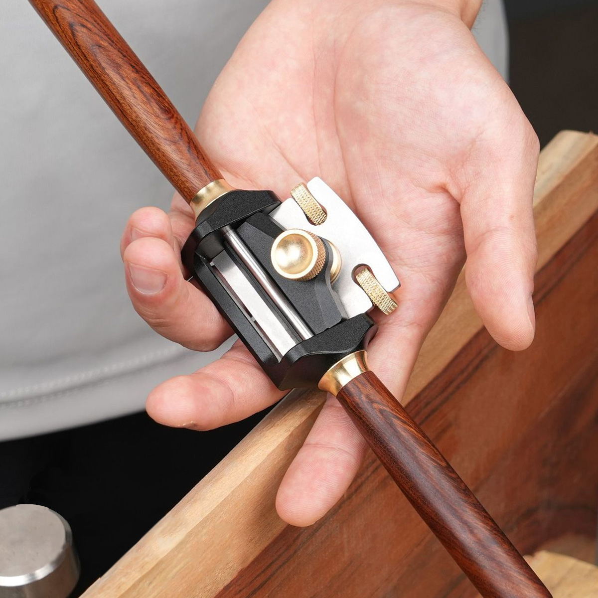 Aluminum Alloy Mini Wood Plane - Woodworking Veneer Cutter ulasan dan harga