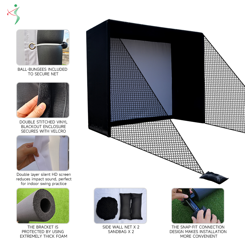 Golf Simulator Enclosure Nets  - Woodworking Simulator ulasan dan harga