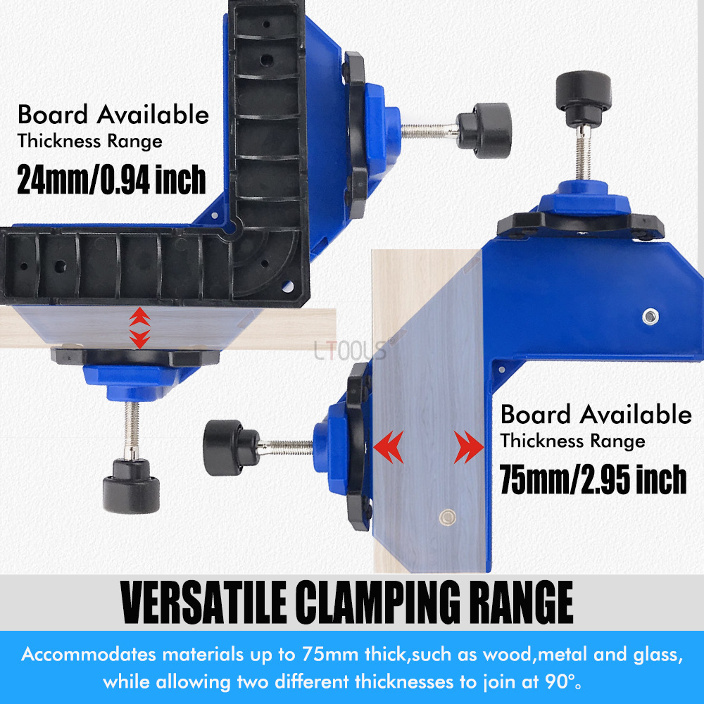 90 Degree Right Angle Clamp Se - Woodworking Right Angle Clamp ulasan dan harga