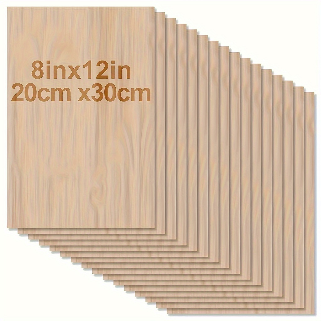 4/8 Pieces of Wood for Crafts  - Woodworking Zone ulasan dan harga